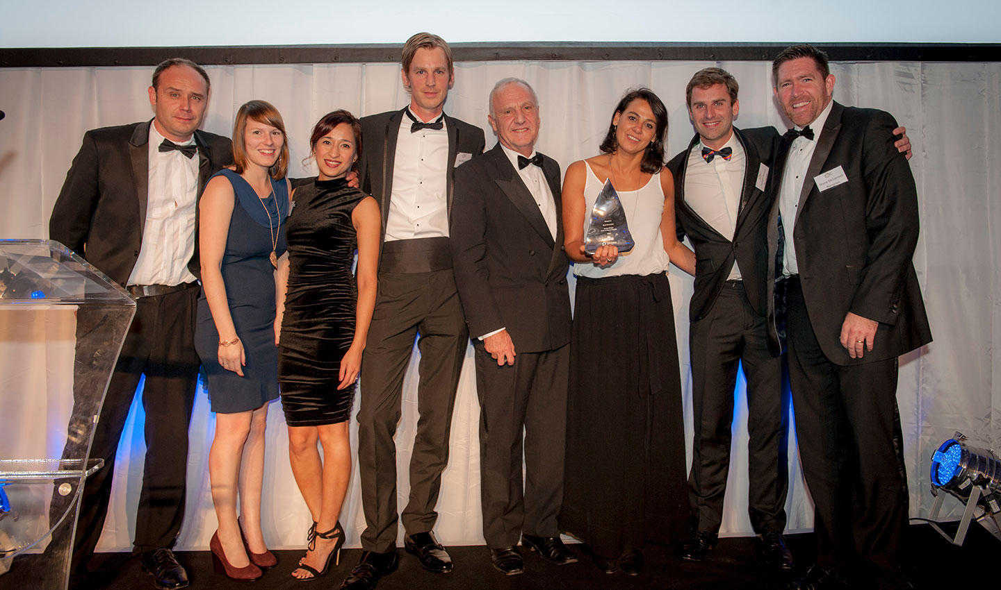 Namgrass team photo as Winners of the Golden Bridge Awards