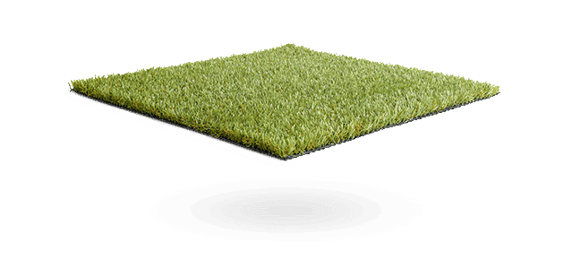 Bright artificial grass