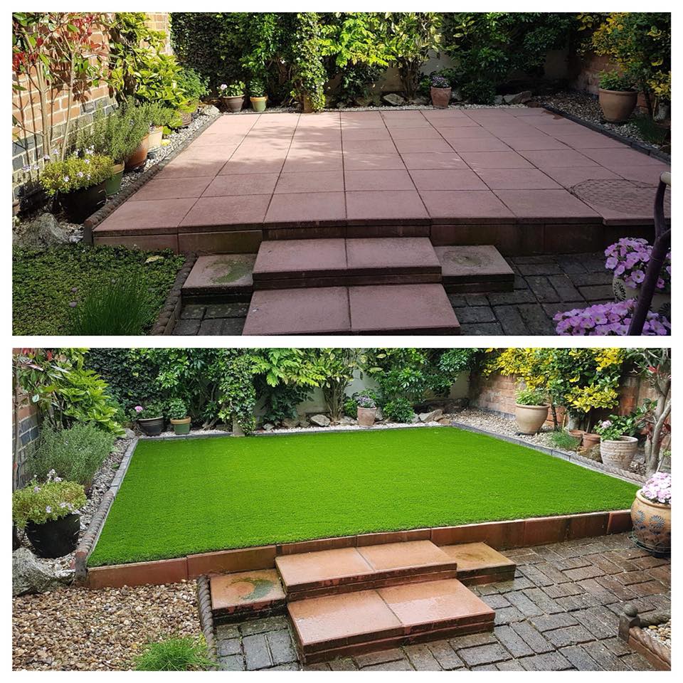 Can you use artificial grass on decking? | Namgrass
